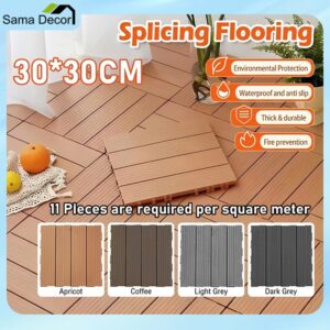Lantai PVC Sambung 30x30cm Pilihan Praktikal Luar dan dalam Rumah