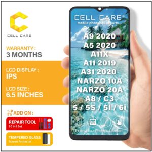 Ganti Skrin Telefon Retak? Kenali Pilihan LCD Screen For REALME C3/ REALME 5 5i 5S 6i/OPPO A9 2020/ A5 2020/A31 2020/A11X/A8/NARZO 10A