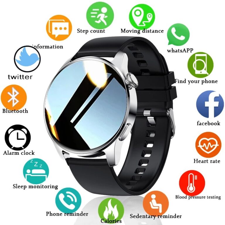 Jam Tangan Pintar LIGE: Ciri Panggilan Bluetooth dan Pemantau Kesihatan