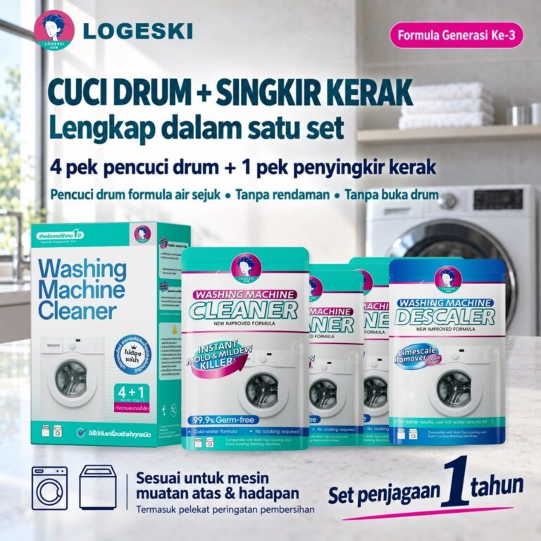 LOGESKI Washing Machine Cleaner Pencuci Mesin Basuh