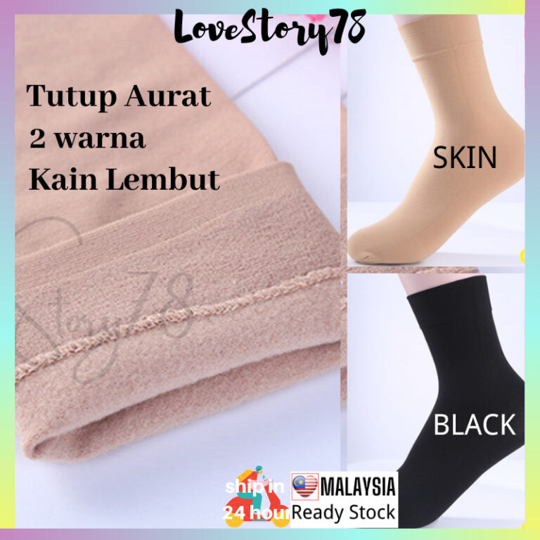 LOVESTORY Stokin Muslimah Tebal: Selesa untuk Kerja dan Solat