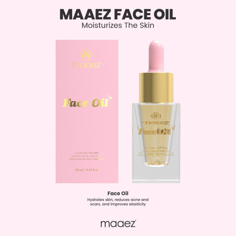 Maaez Face Oil (Hydrating) untuk Kelembapan dan Tona Kulit