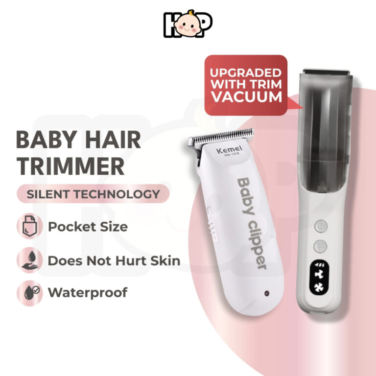 Mini Baby Hair Trimmer Shaver USB Portable Pencukur Rambut