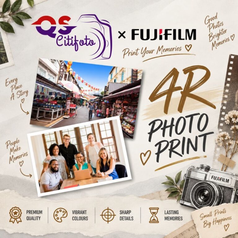 Cetak Foto FUJIFILM 4R 4x6 Inci: Pilihan Kualiti dan Panduan Tempahan
