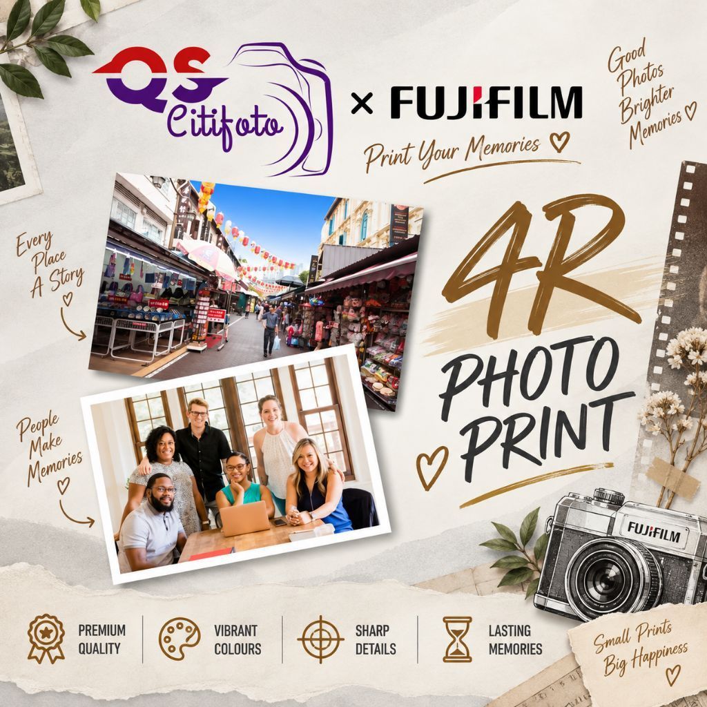 Cetak Foto FUJIFILM 4R 4x6 Inci: Pilihan Kualiti dan Panduan Tempahan