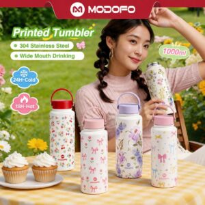 MODOFO 1000ML Insulated Tumbler: Pilihan Botol Air Tahan Sejuk dan Panas