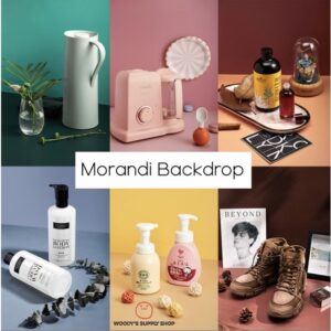 Morandi Two-Sided Photography Paper Backdrop untuk Sesi Bergambar