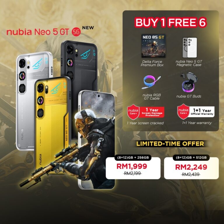 Nubia Neo 5 GT 5G: Spesifikasi Utama dan Prestasi Permainan