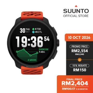 Suunto Race 2 Coral Orange: Prestasi, GPS Dual-Band dan Bateri
