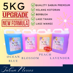 Sabun Dobi Nories 5kg: Pilihan Varian Wangian dan Ciri Utama