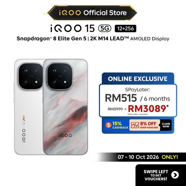 iQOO 15 5G: Spesifikasi Snapdragon 8 Elite, Paparan AMOLED M14 dan Reka Bentuk Penyejukan