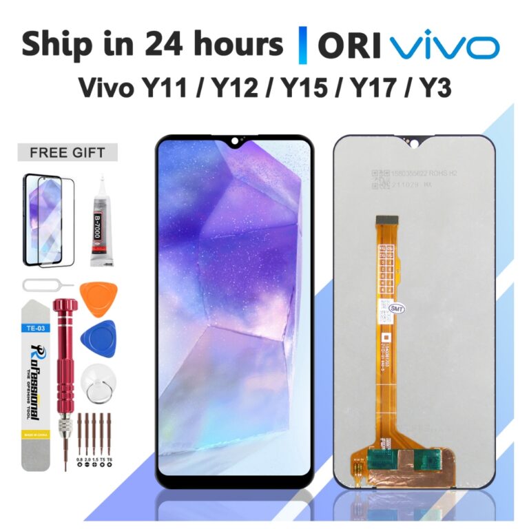 Ganti Skrin LCD VIVO Y11, Y12, Y15, Y17, Y12I dan Y3 Berkualiti