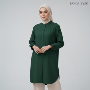 PANDAEYES SYAKILA LABUH BLOUSE: Ciri Material dan Panduan Pemilihan Saiz
