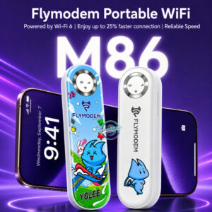 POCKET WiFi FLYMODEM M86 PORTABLE BOLEH TUKAR TELCO