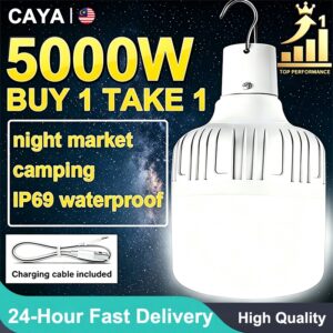 Lampu Khemah LED Mudah Alih USB: Pilihan Cahaya Kecemasan Praktikal