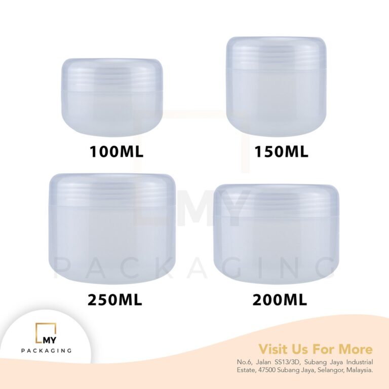 Cream JAR 100ML Hingga 250ML untuk Penjagaan Wajah