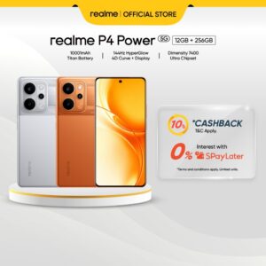 Realme P4 Power 5G: Bateri 10001mAh dan Skrin 144Hz HyperGlow