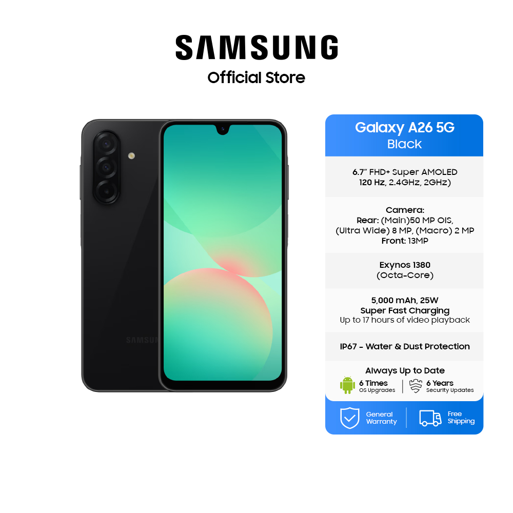 Samsung Galaxy A26 5G [Online Exclusive]: Apa yang Perlu Anda Tahu