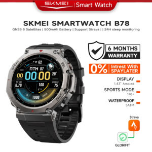 SKMEI B78: Jam Pintar GPS dengan Skrin AMOLED dan Sokongan Panggilan