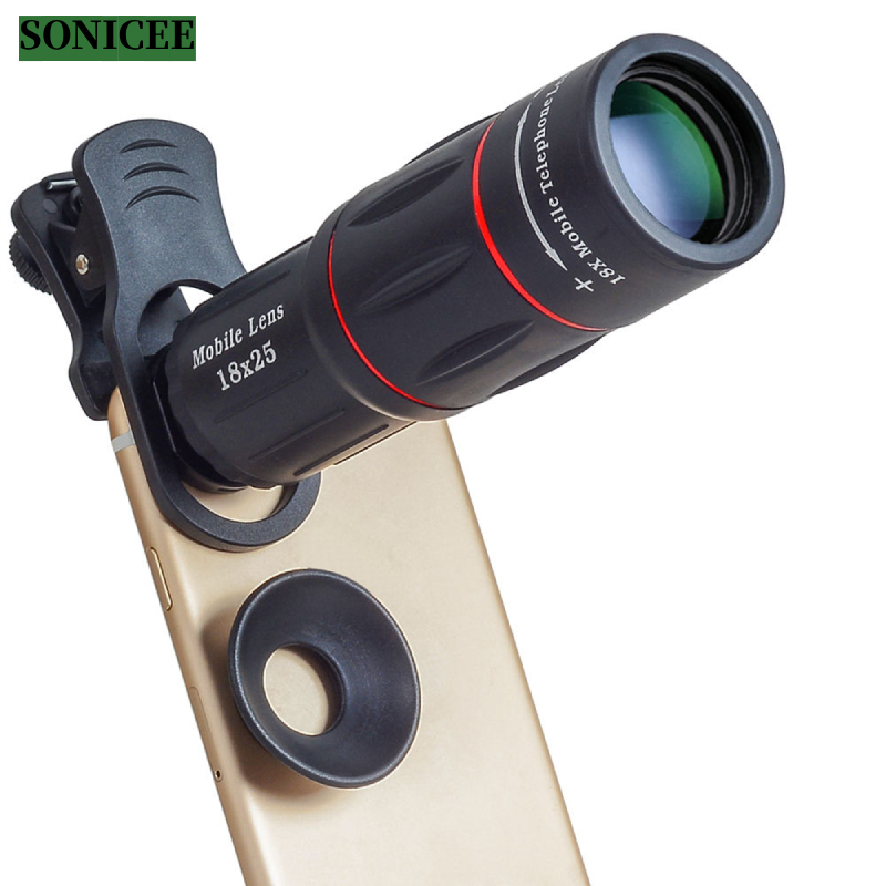 Sonicee Optical Zoom Telephoto Lens: Lensa Zum Telefon Pintar
