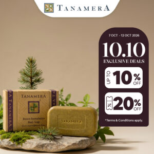 Tanamera Brown Formulation Body Soap 125g: Herba Tradisional dan Manfaat Pengelupasan Lembut