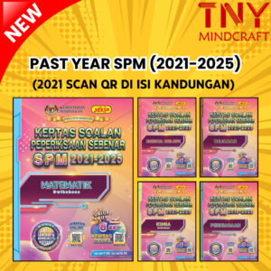 Buku Kertas Soalan Peperiksaan Sebenar SPM TNY 2021 Hingga 2025