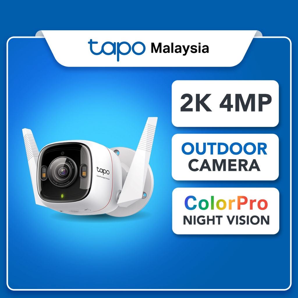 Kamera Keselamatan TP-Link Tapo C325WB: Fungsi Malam Warna Pro dan Resolusi 2K