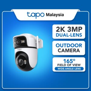 TP-Link Tapo C545D: Kamera Keselamatan Dwi-Kanta 2K dengan Penjejakan AI