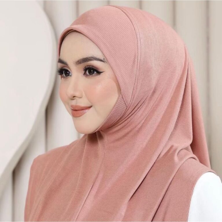 Tudung Sarung Berdagu Samir Ribbed: Pilihan Saiz dan Panduan Pemilihan