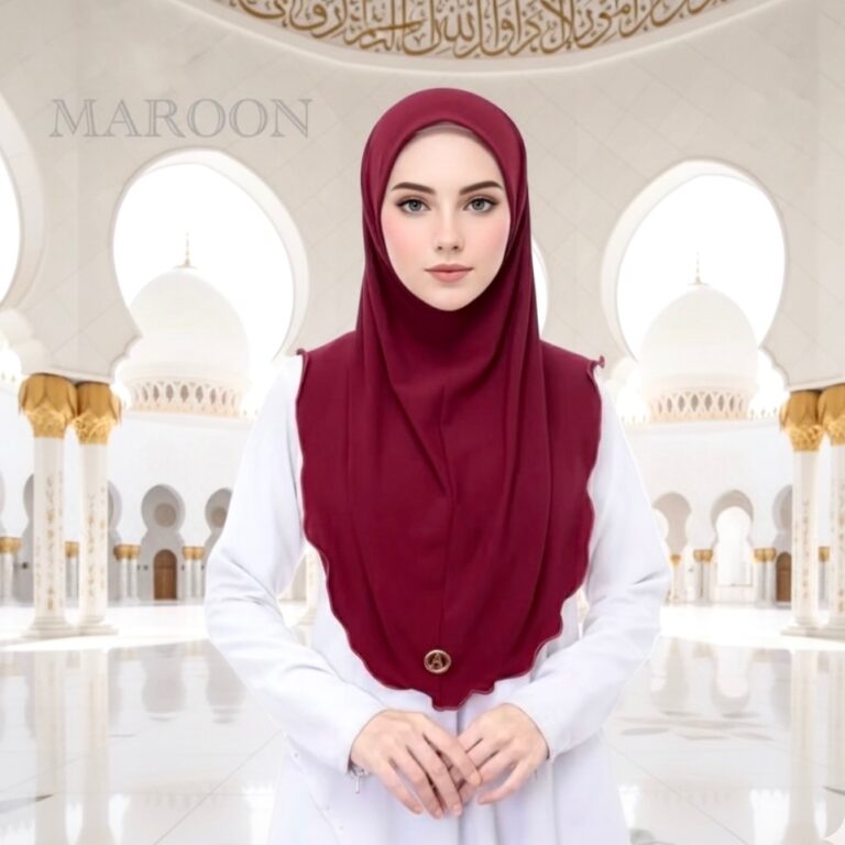 Tudung Sarung Layla Moscrepe: Ciri Material dan Kegunaan Harian