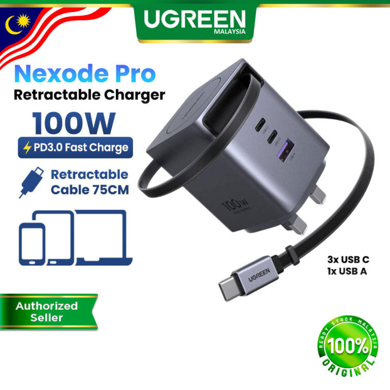 Pilihan Pengecas Pantas UGREEN Nexode Pro GaN