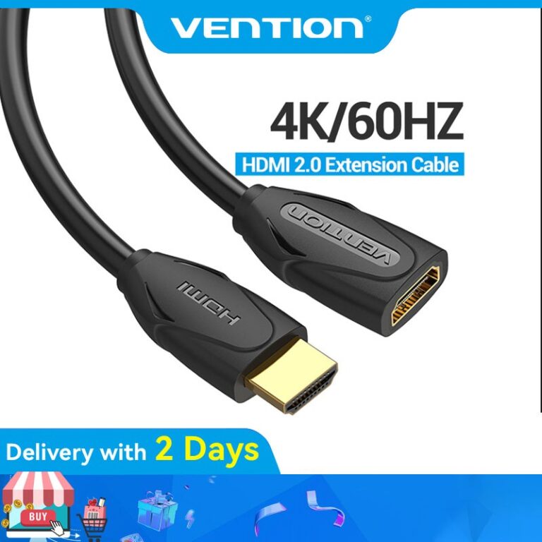 Vention HDMI Extension Cable 4K: Fungsi, Spesifikasi dan Pilihan Panjang