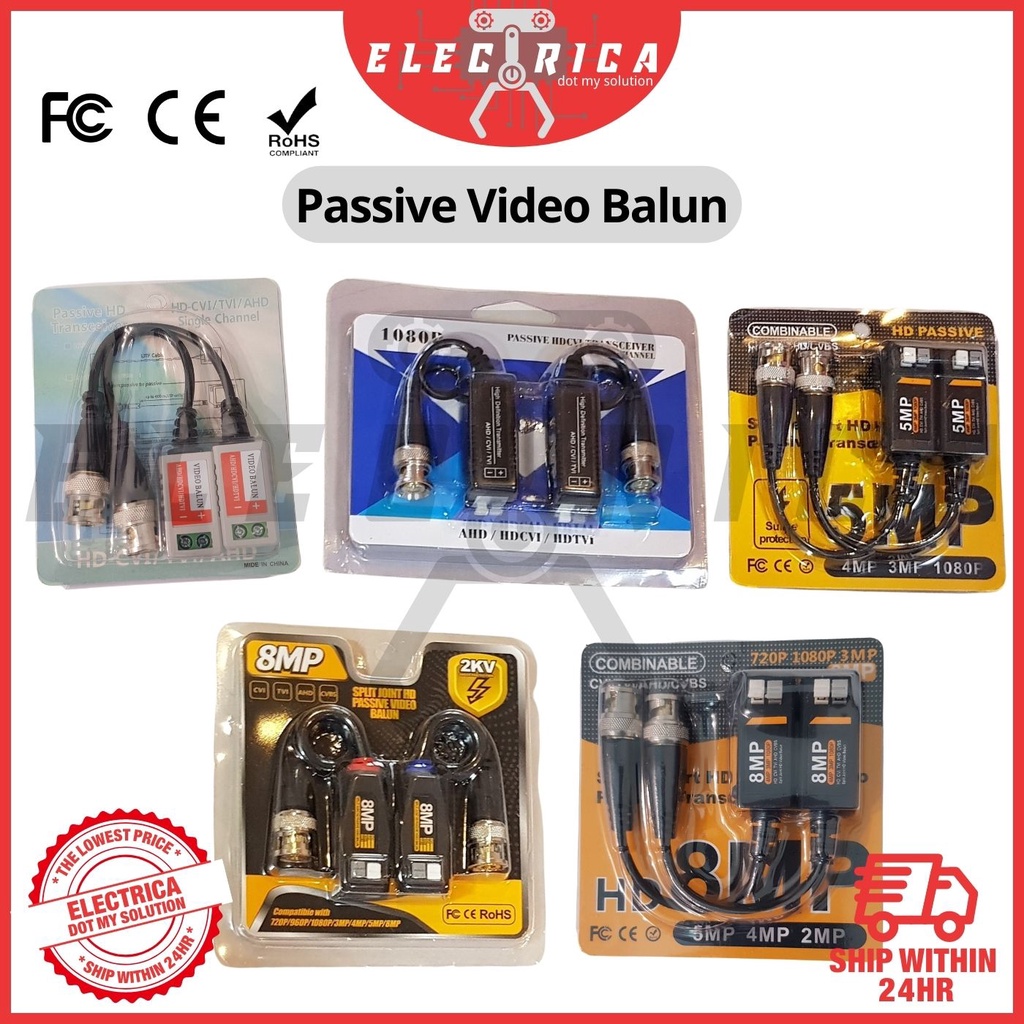 VIDEO BALUN CCTV 4K: Fungsi, Jarak Transmisi dan Cara Guna
